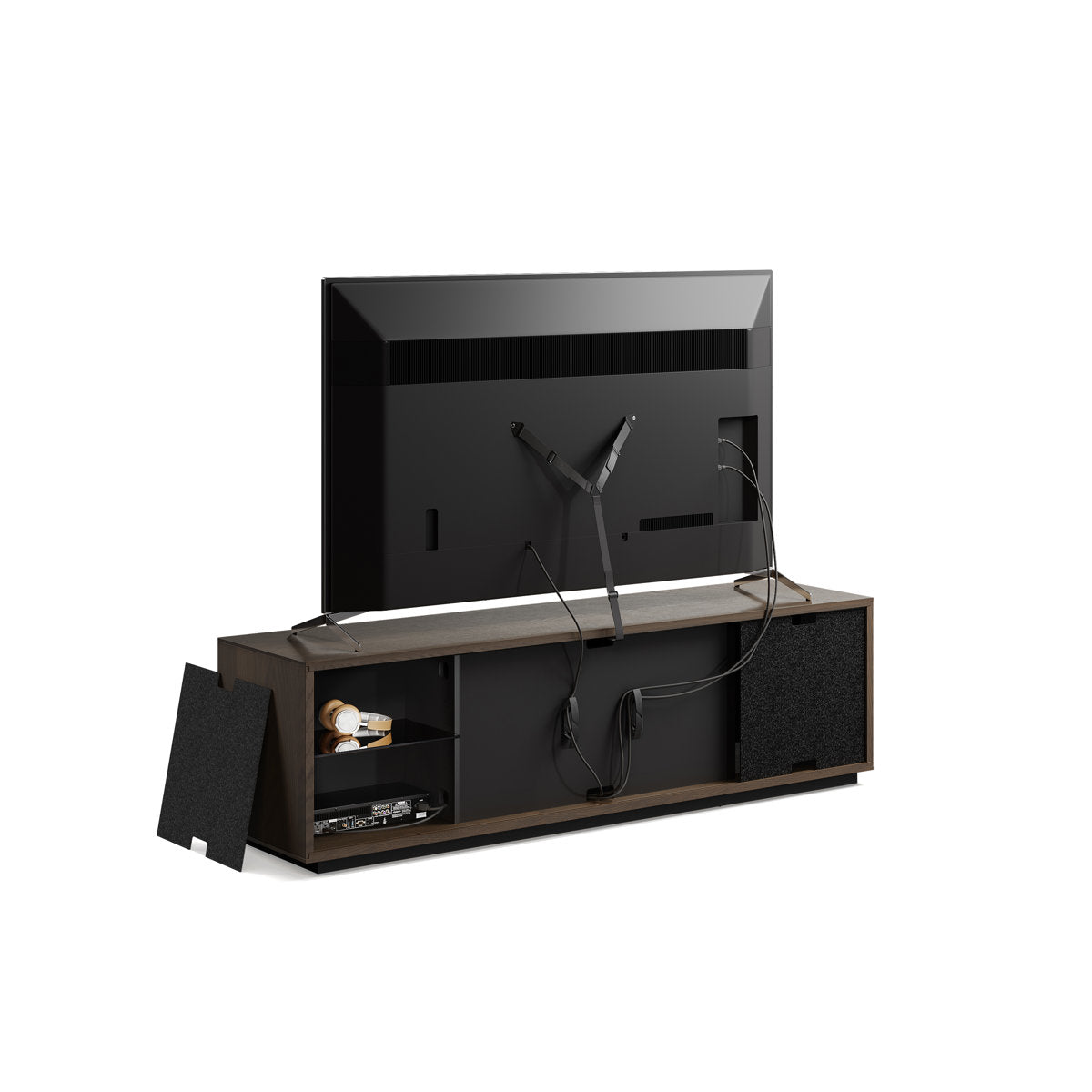 Profile 4-Door Media Storage Cabinet