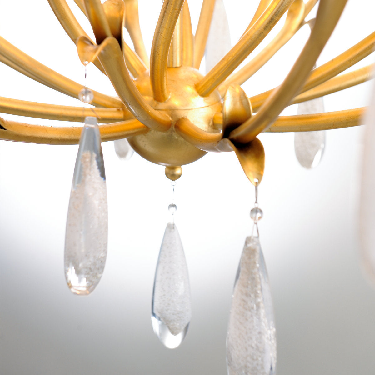 Prosecco 6 - Light Candle Style Tiered Chandelier