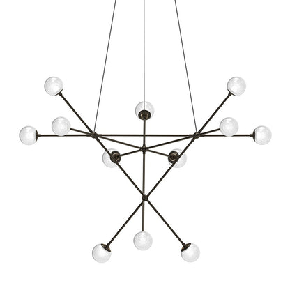 Proton 12 - Light LED Chandelier