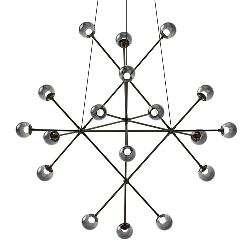 Proton 18 - Light LED Chandelier