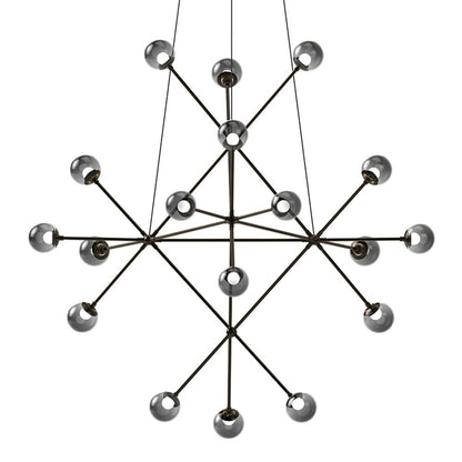 Proton 18 - Light LED Chandelier