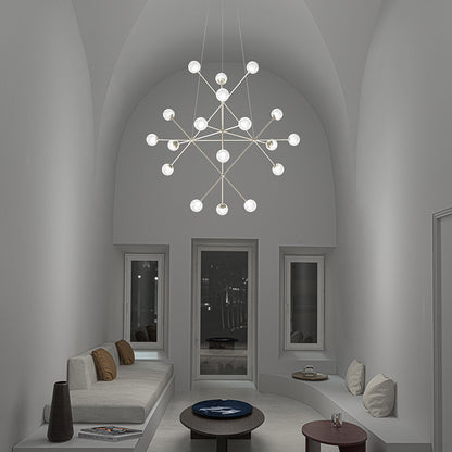 Proton 18 - Light LED Chandelier