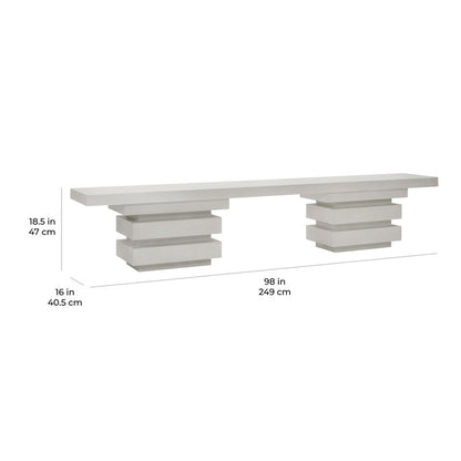 Provenance Signature Dining Bench