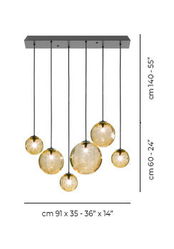 Puppet Suspension L6 Smoky Transparent Matt Black 1 G9 Ul
