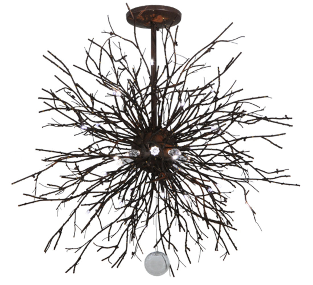 Pussy Willow 20 - Light Chandelier