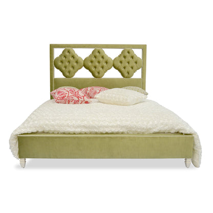 Quadrafoile Upholstered Bed