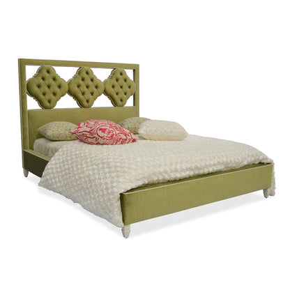 Quadrafoile Upholstered Bed