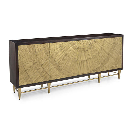 Radiate 94.75'' W Solid Wood Sideboard