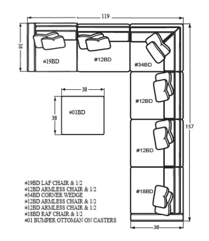 Rainier Modular Sectional