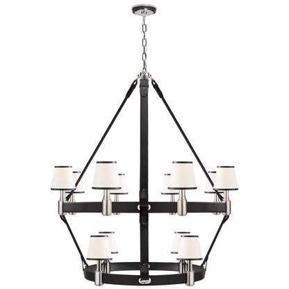 Ralph Lauren Ralph Lauren Riley 48 Inch 12 Light Chandelier Cp439887