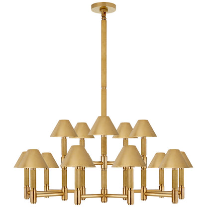Ralph Lauren Barrett 15 Light Chandelier