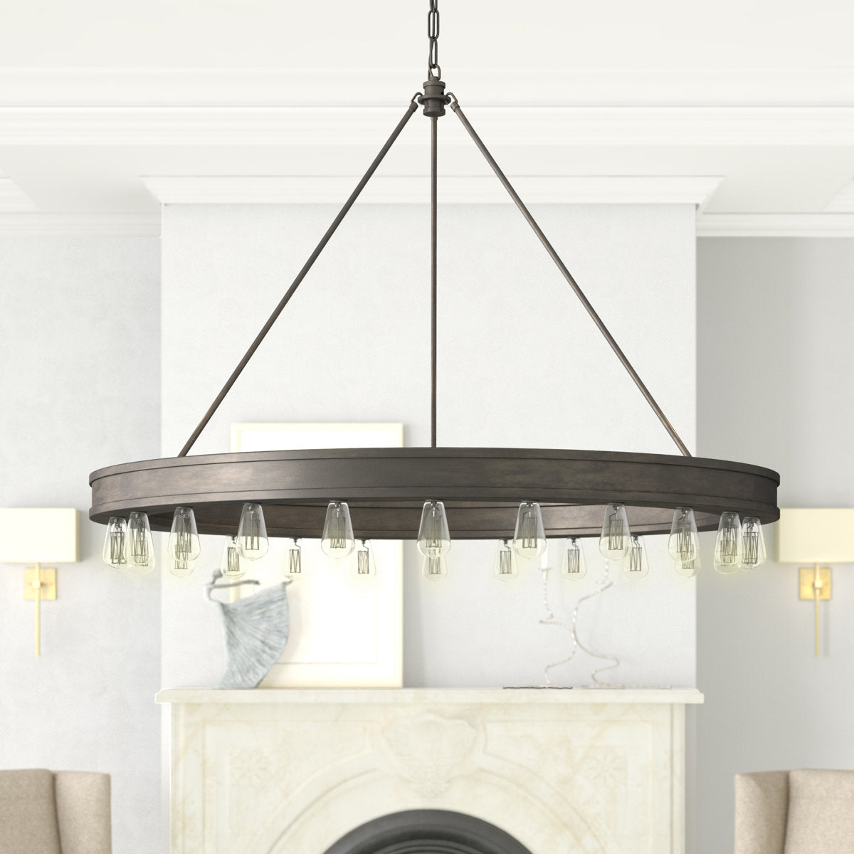 Ralph Lauren Roark 24 Light Chandelier