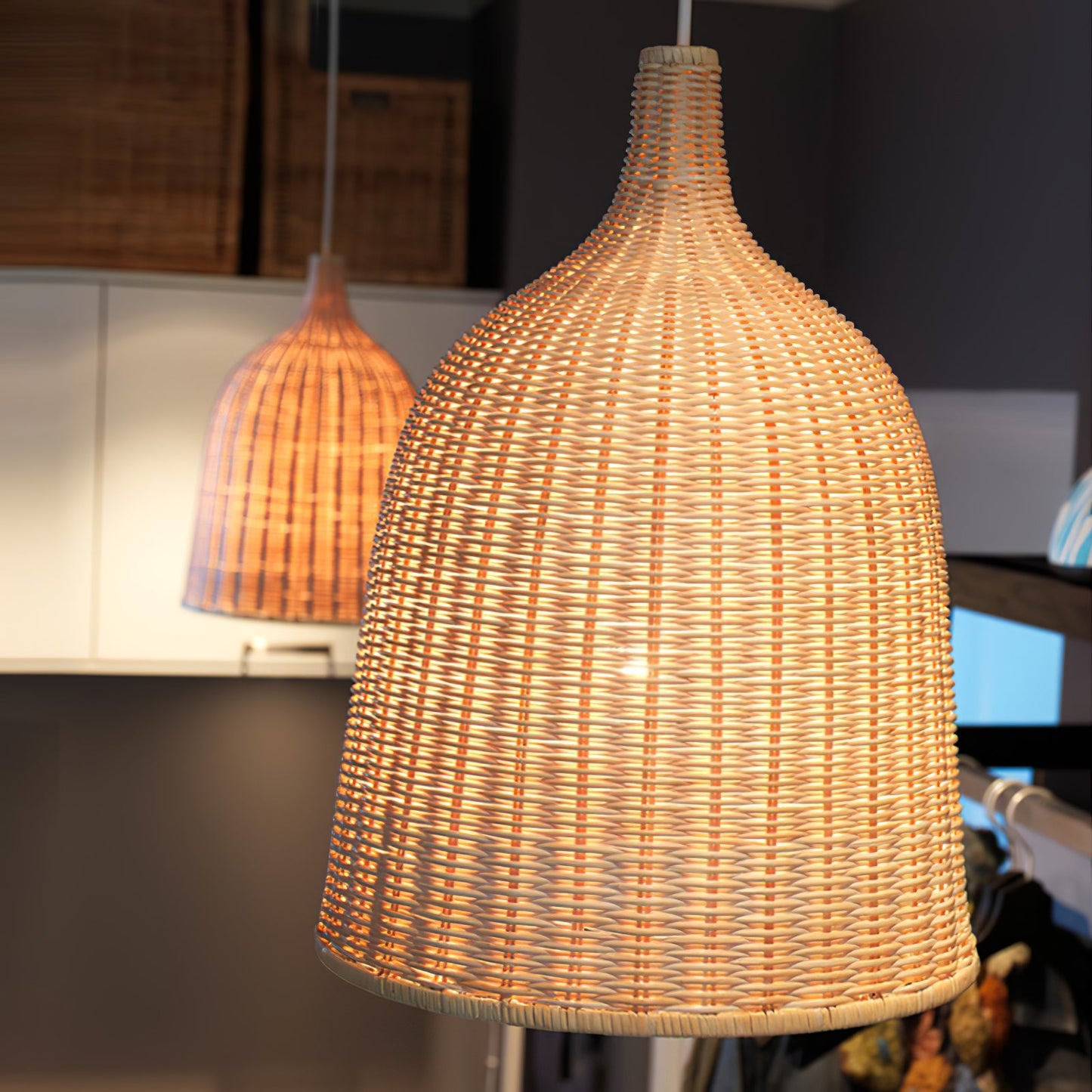 Rattan Pendant Light