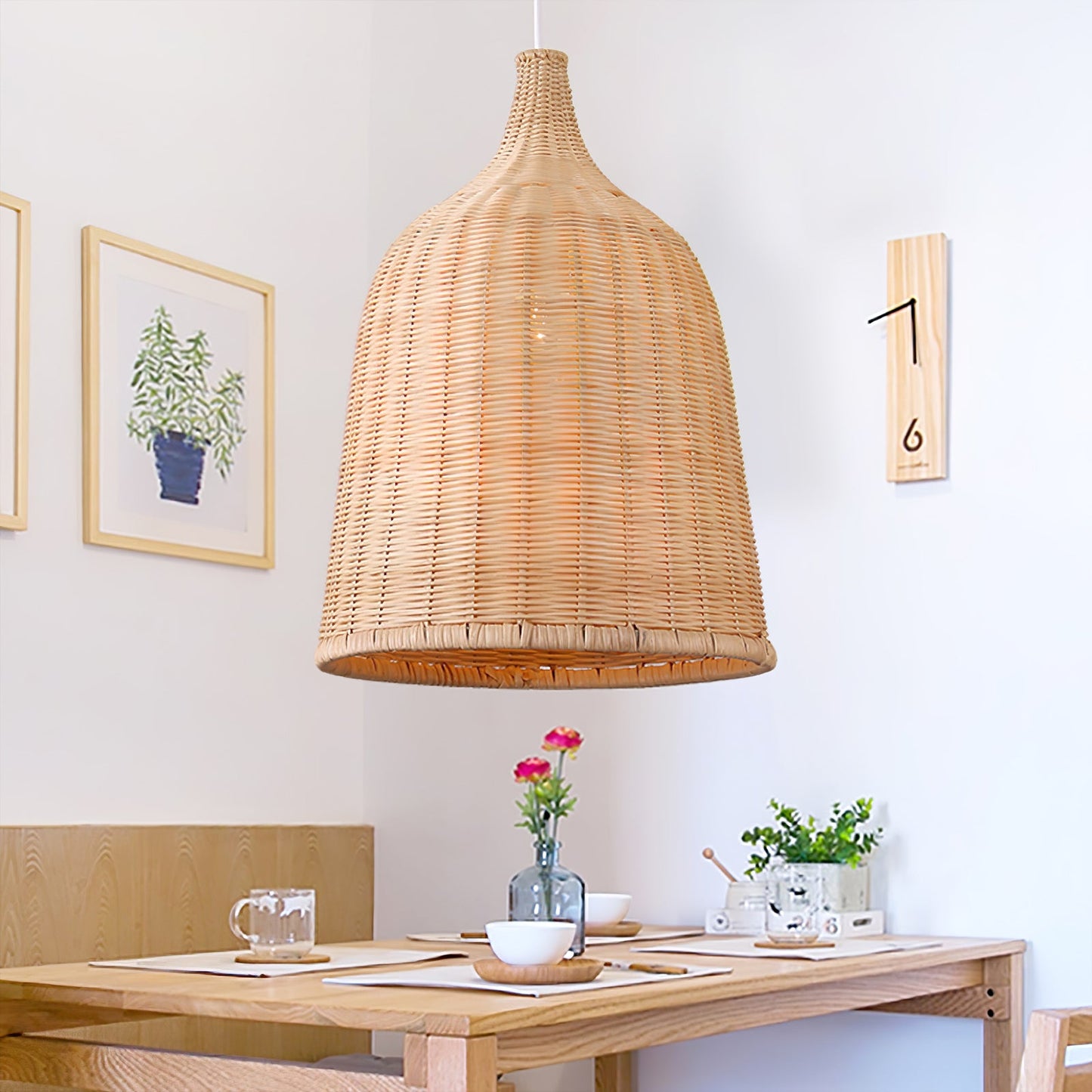 Rattan Pendant Light