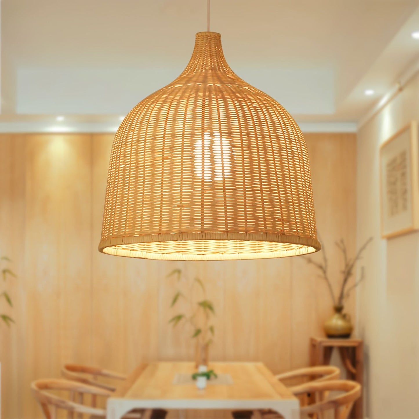 Rattan Pendant Light
