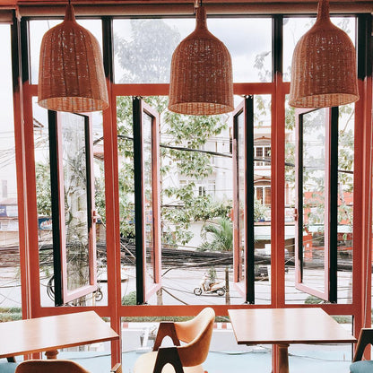 Rattan Pendant Light