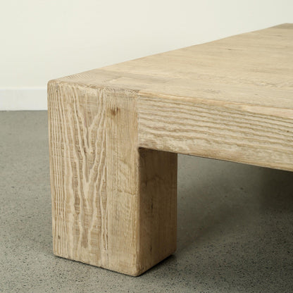 Ravello Extra Large Coffee Table 81Wx56Dx17H Weathered Natural