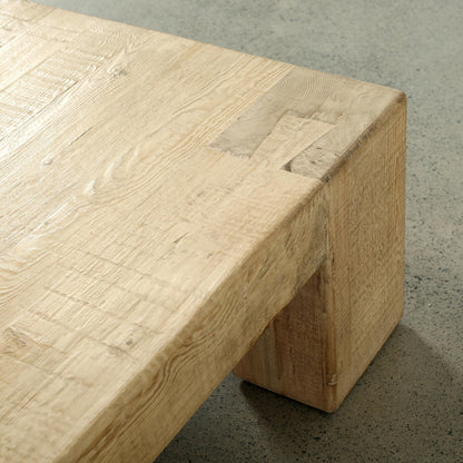 Ravello Extra Large Coffee Table 81Wx56Dx17H Weathered Natural