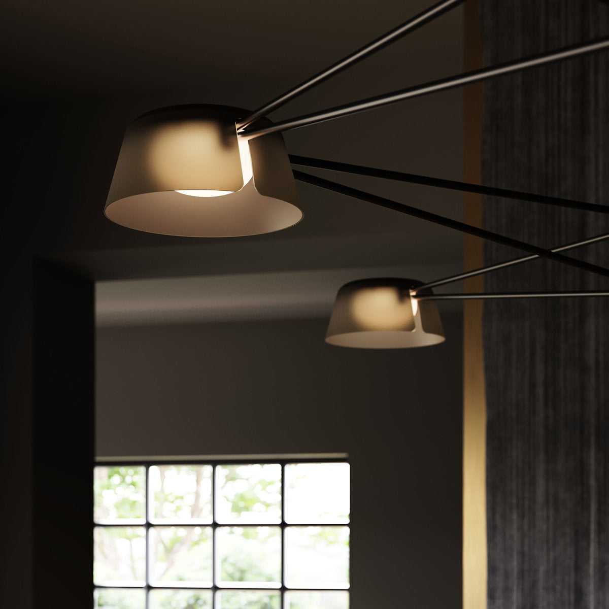 Ray 6 - Light LED Chandelier