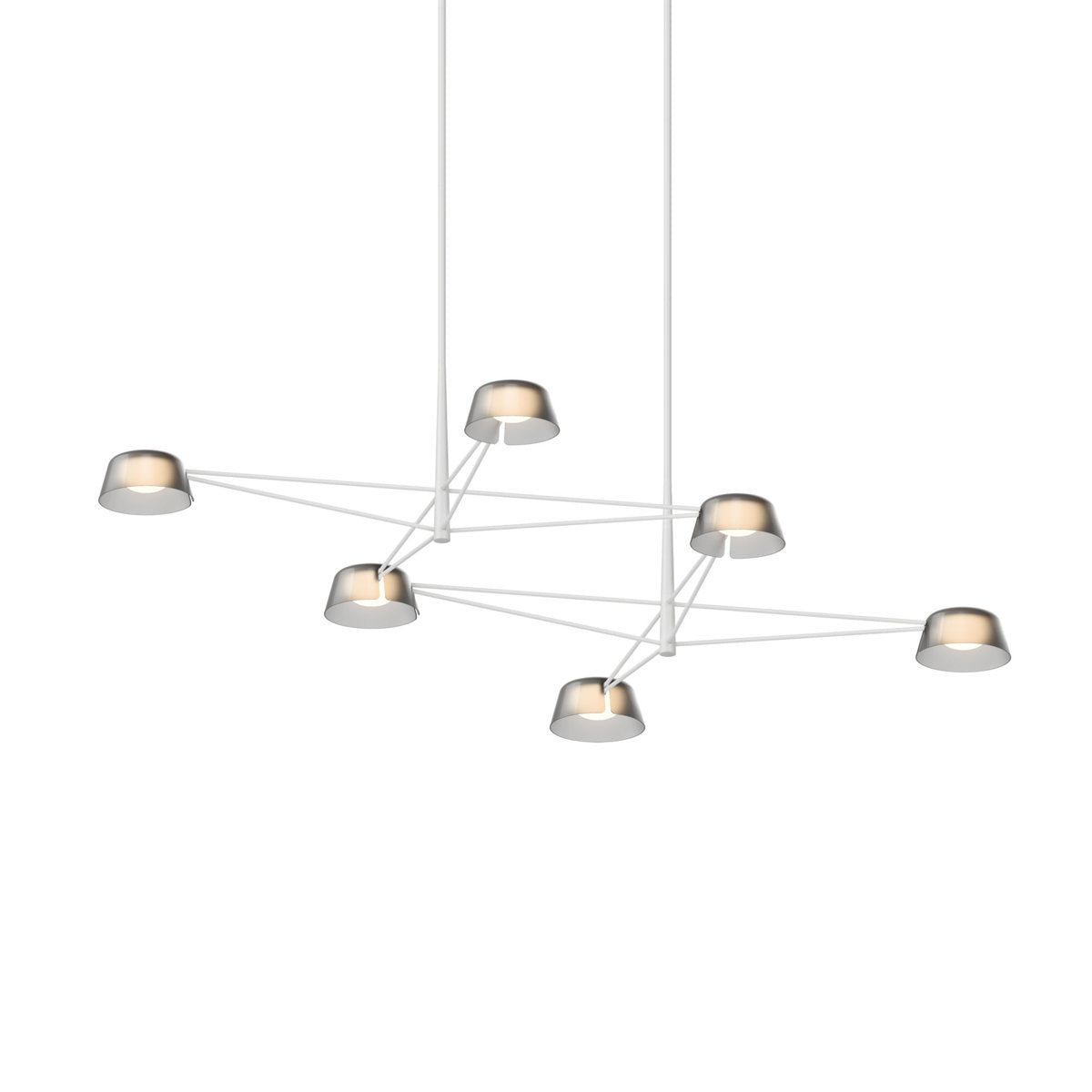 Ray 6 - Light LED Chandelier