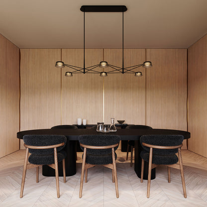 Ray 6 - Light LED Chandelier