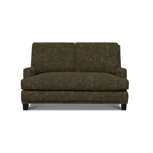 Rebecca Leather Loveseat