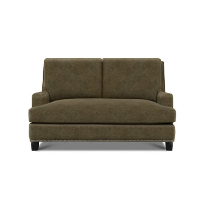 Rebecca Leather Loveseat