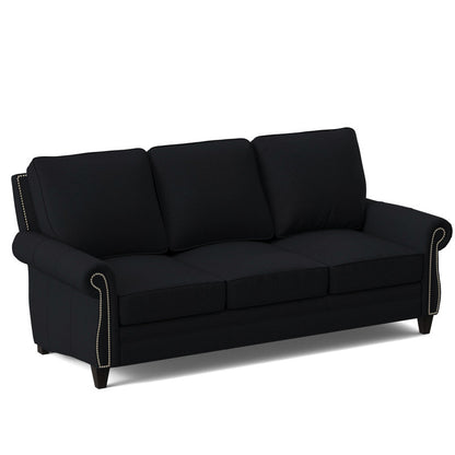 Reddish Leather Sofa