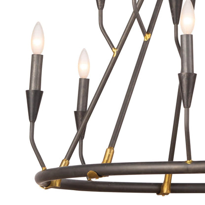 Regina Andrew Coastal Living Sierra 35 Inch 12 Light Chandelier Cp433338