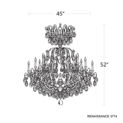 Renaissance 25 - Light Chandelier