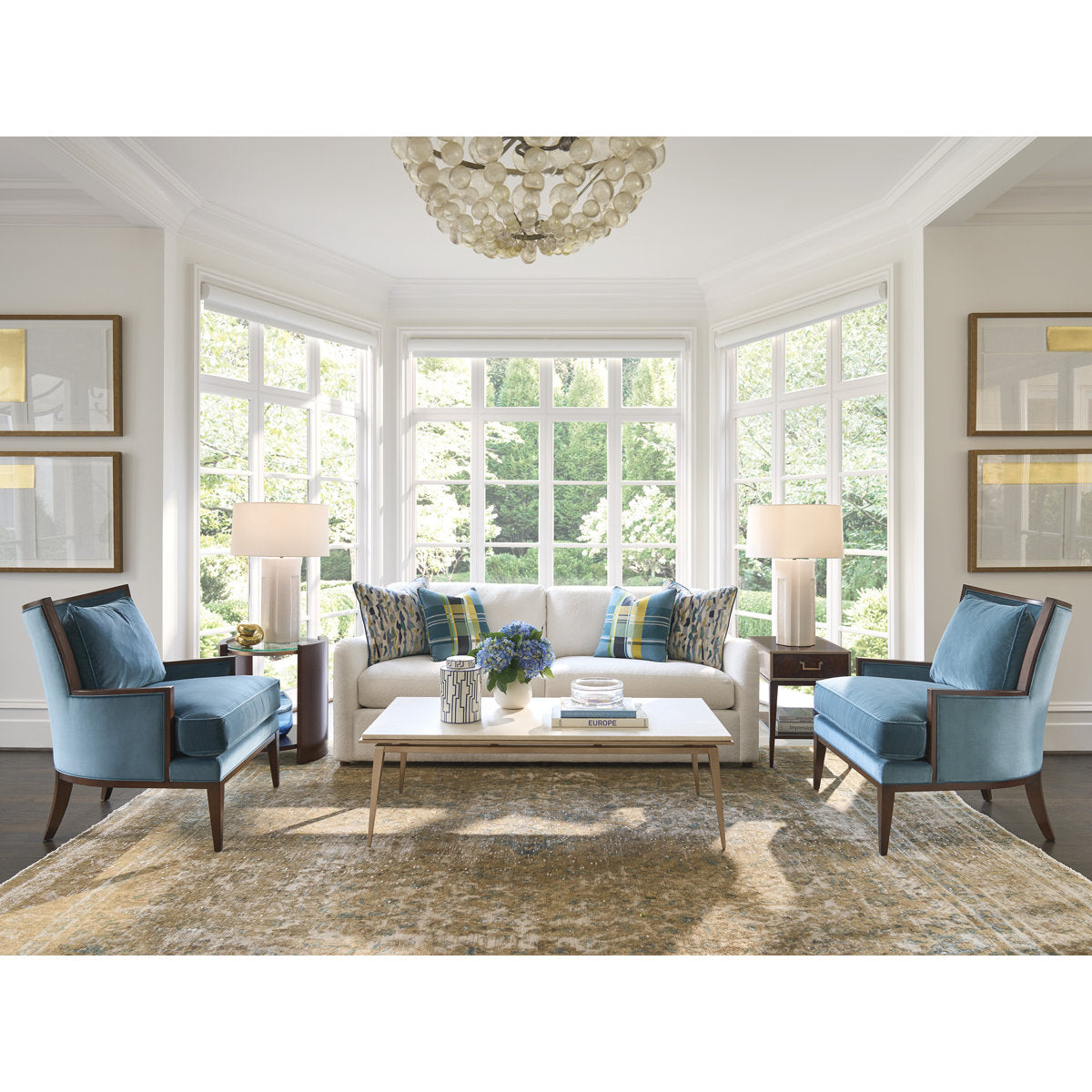 Rendezvous Marble Coffee Table