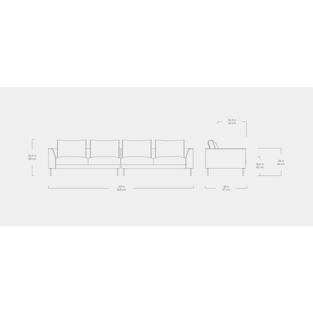 Renfrew XL Sofa