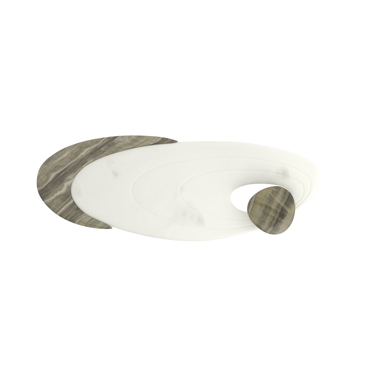 Resonance Free Form Nesting Cocktail Table
