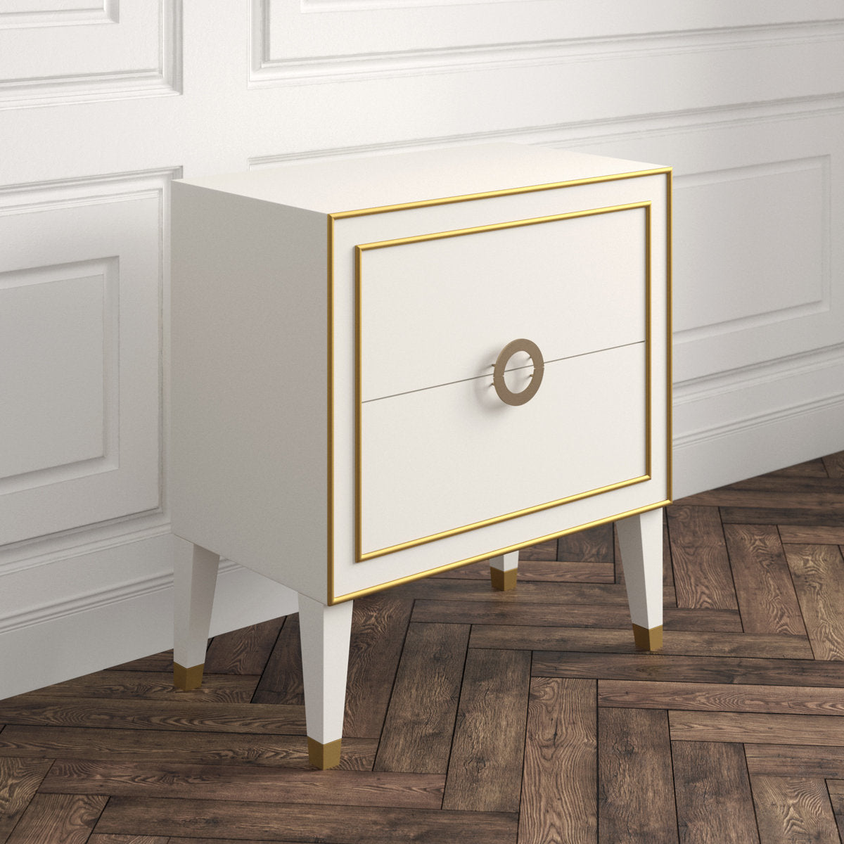Retro Accent Chest