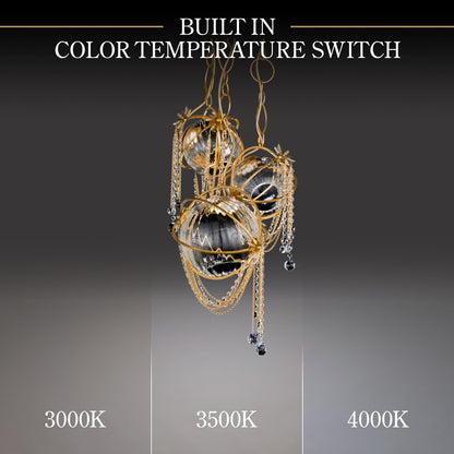 Revere 3 - Light LED Chandelier