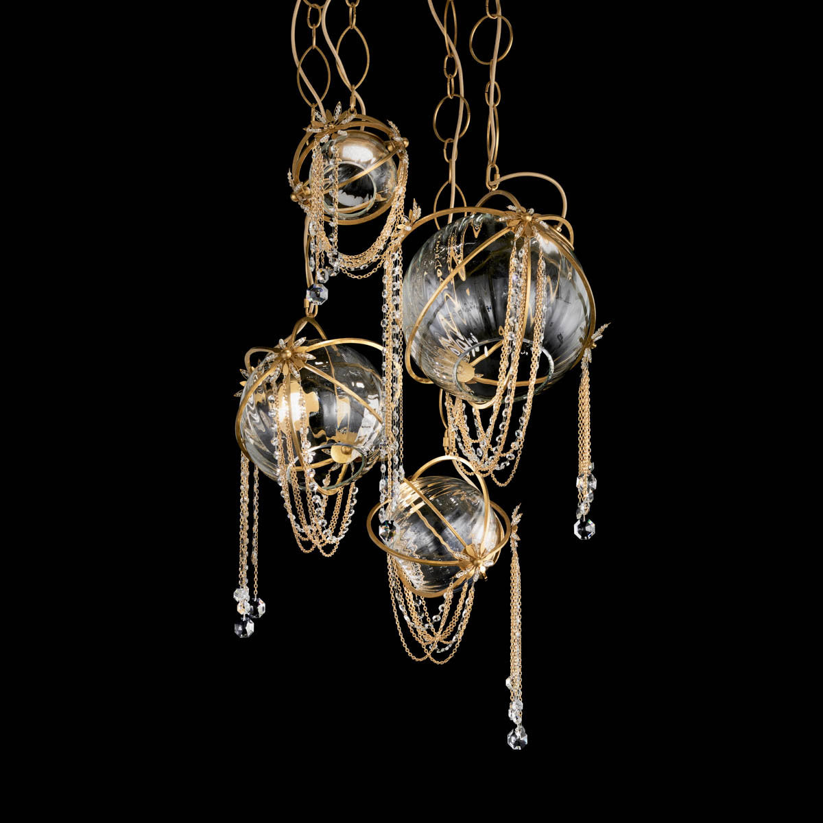 Revere 4 - Light LED Chandelier