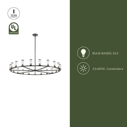 Revolve 21 - Light Chandelier