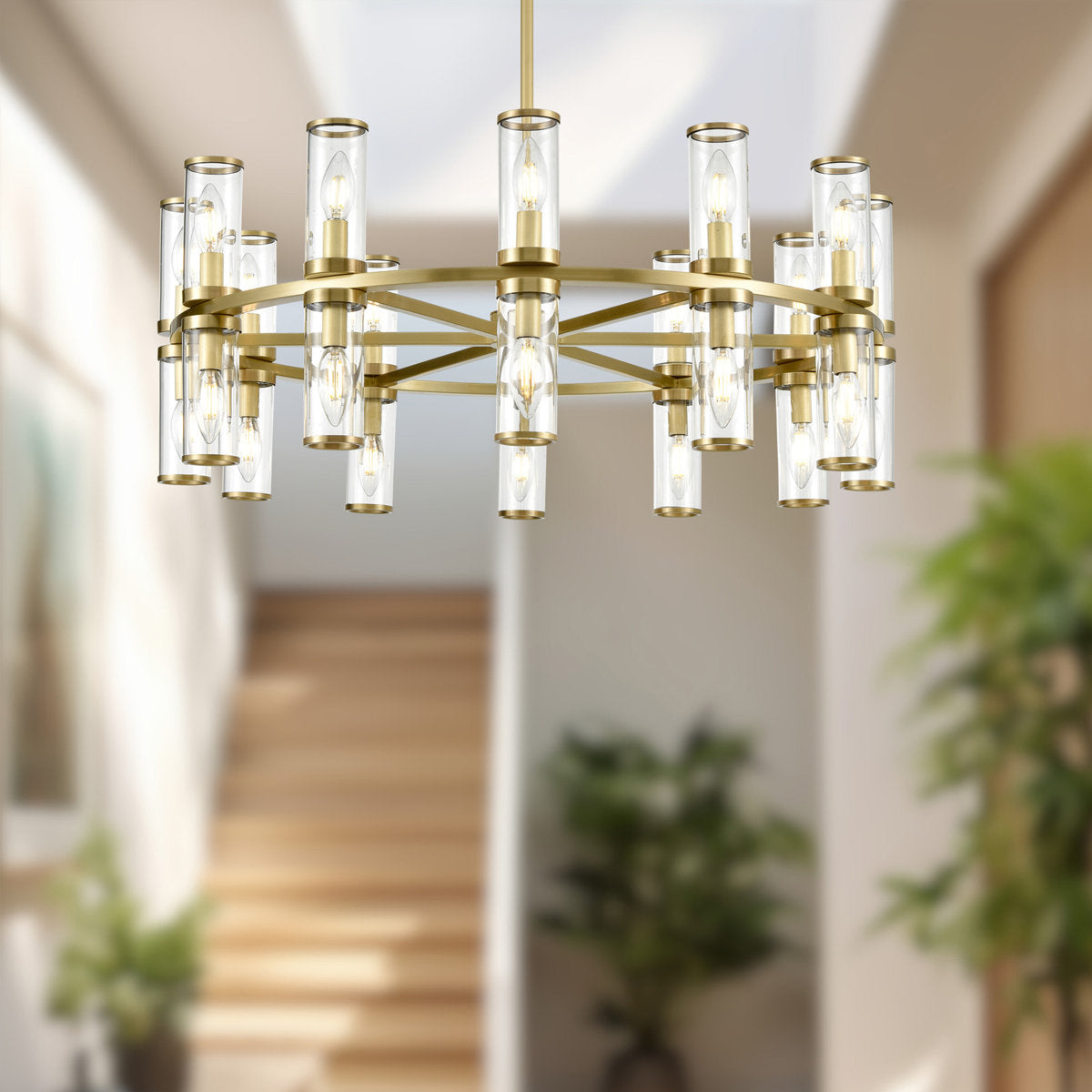 Revolve 24 - Light Chandelier