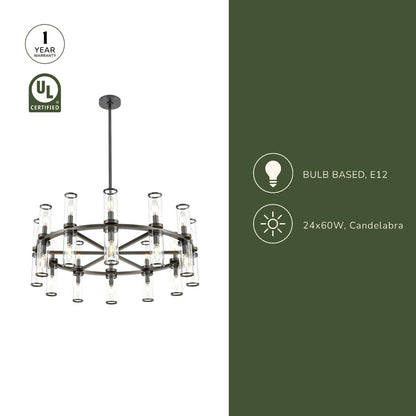 Revolve 24 - Light Chandelier