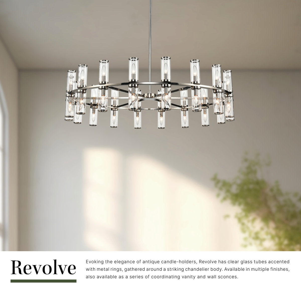 Revolve 36 - Light Chandelier