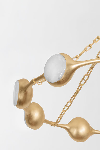Riviere Light Integrated LED Chandelier by Noz Nozawa for Corbett Lighting