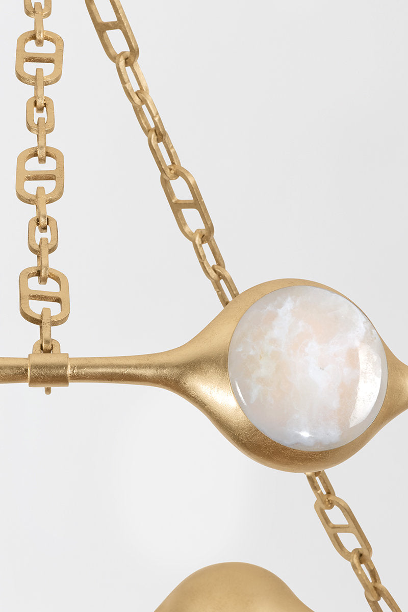 Riviere Light Integrated LED Chandelier by Noz Nozawa for Corbett Lighting
