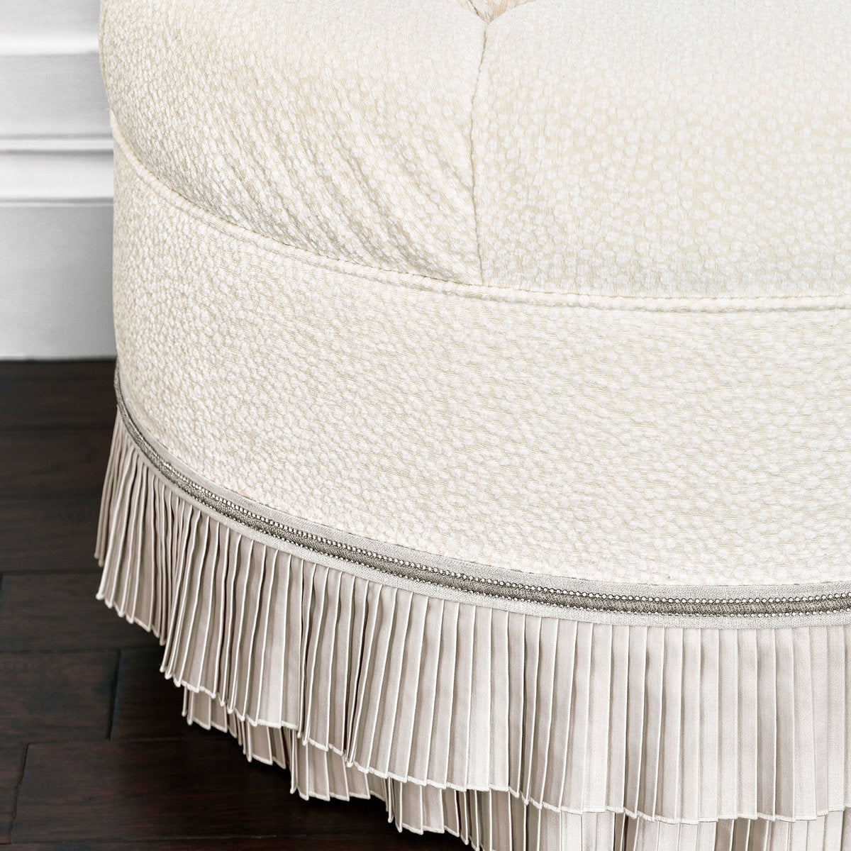 Romilly Round Ottoman