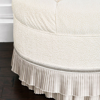 Romilly Round Ottoman
