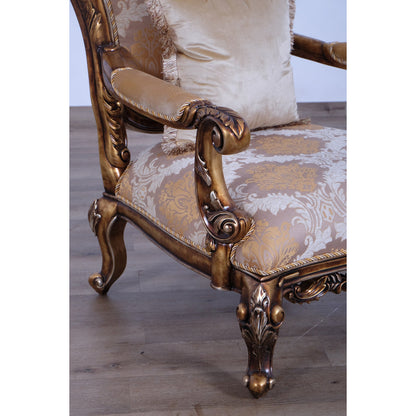 Rosella Armchair Chair with Ottoman