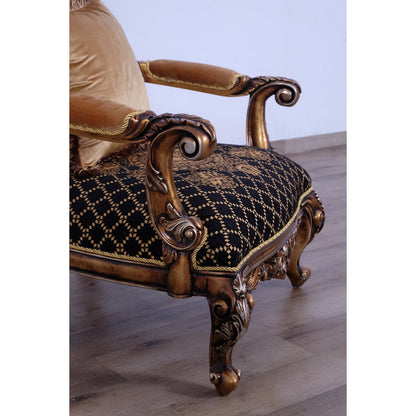 Rosella Armchair Chair with Ottoman