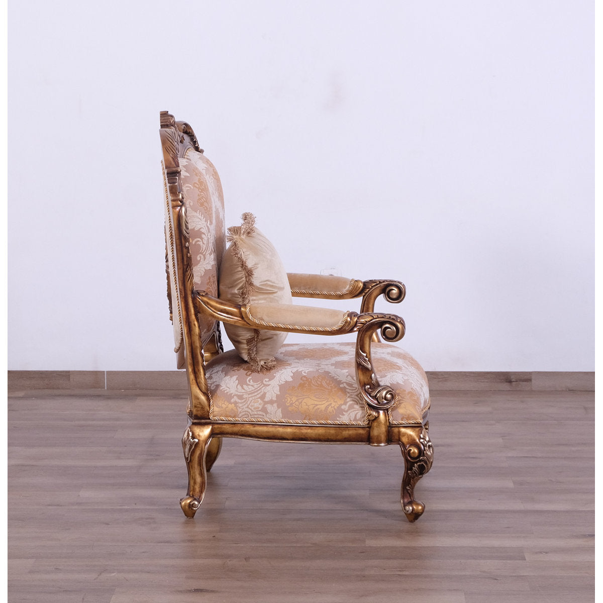 Rosella Armchair Chair with Ottoman