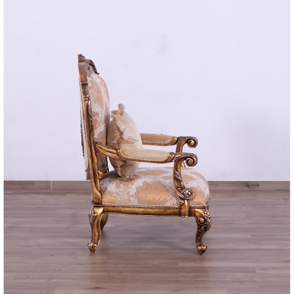 Rosella Armchair Chair with Ottoman