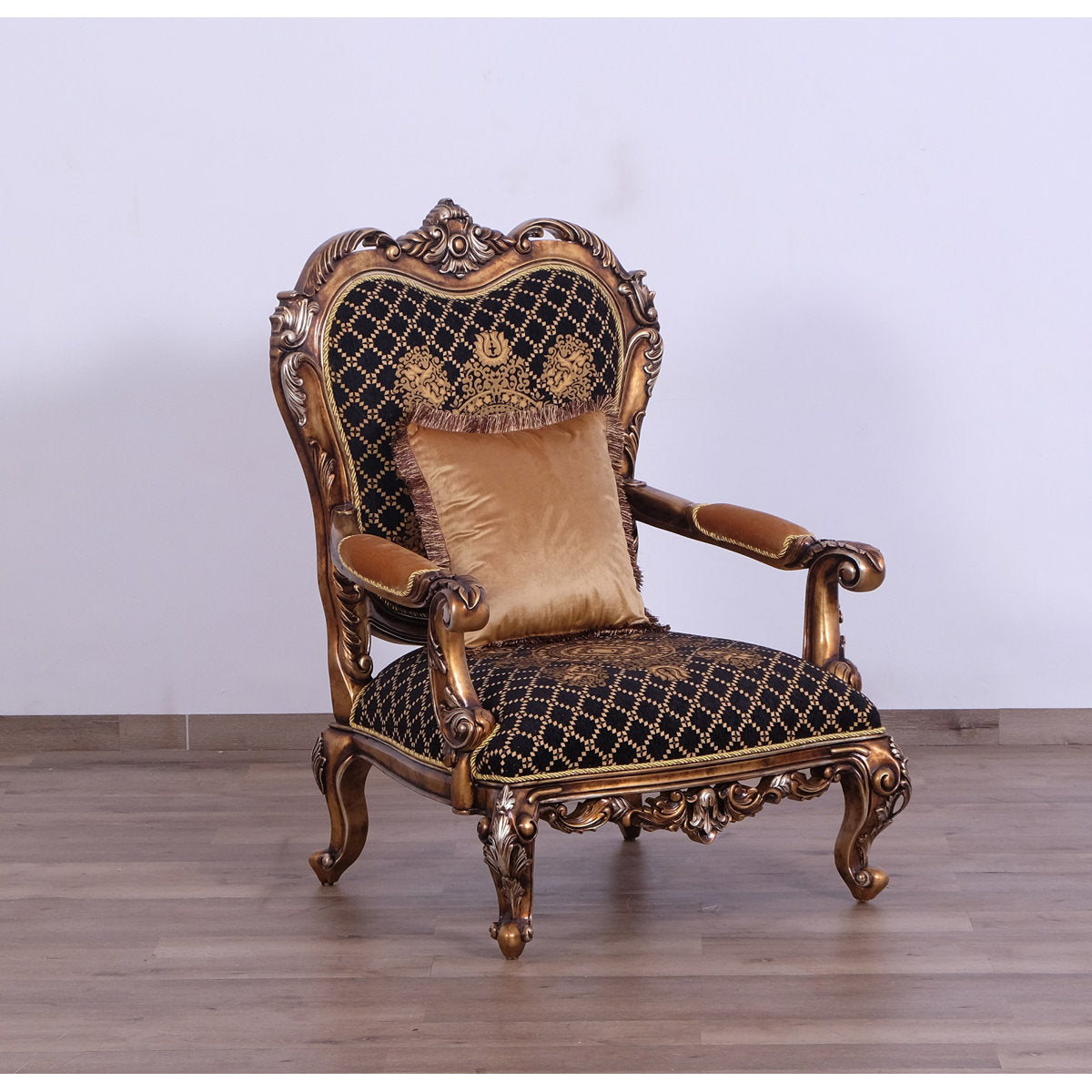 Rosella Armchair Chair with Ottoman