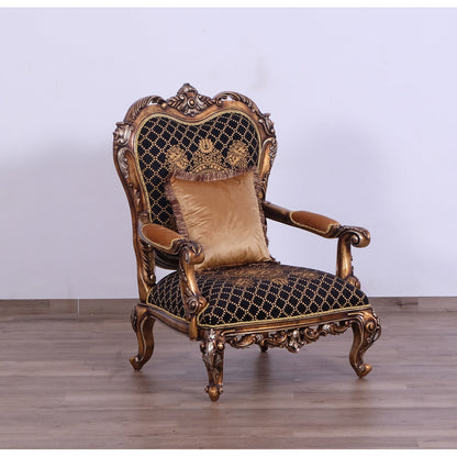 Rosella Armchair Chair with Ottoman